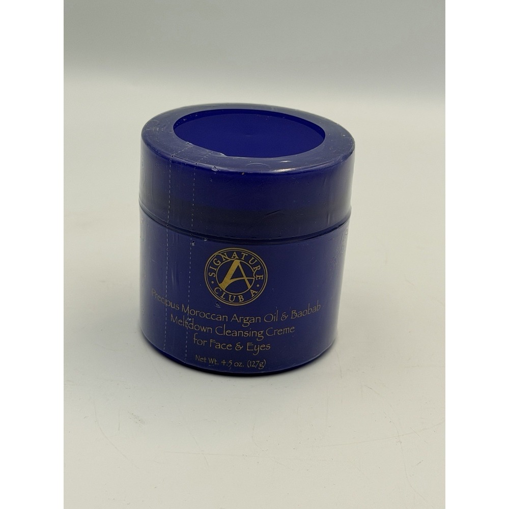 Signature Club A Meltdown Cleansing Balm Argan Oil Baobab 4.5oz NEW $43